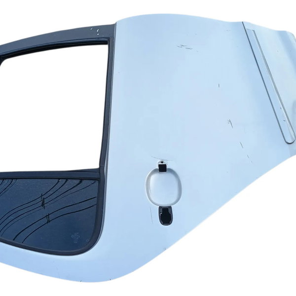 Porta Traseira Lado Direito Vw Fox 2009 Traseira Direito Prateado