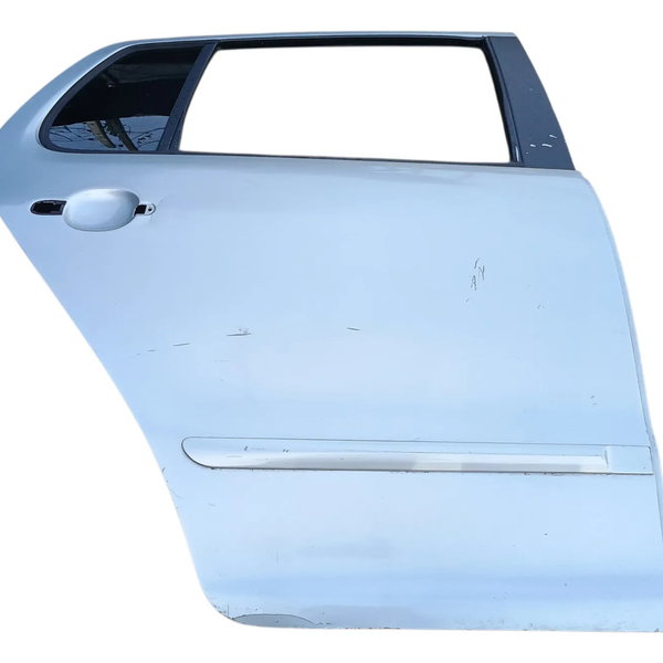 Porta Traseira Lado Direito Vw Fox 2009 Traseira Direito Prateado