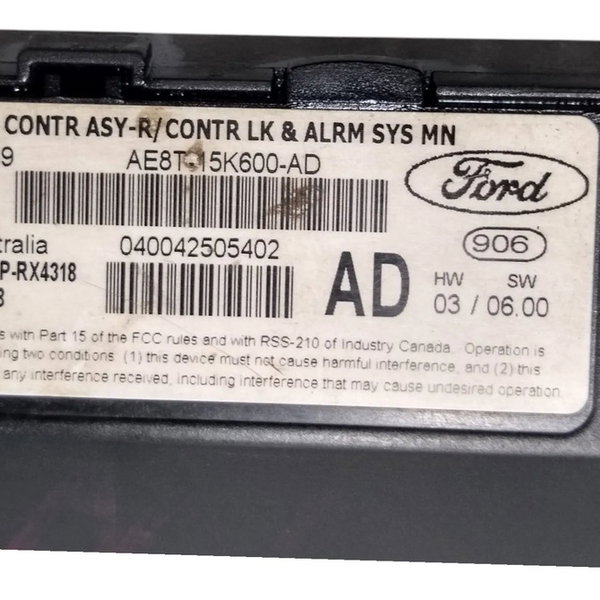 Módulo Conforto Bcm Ford New Fiesta 2012 1.6