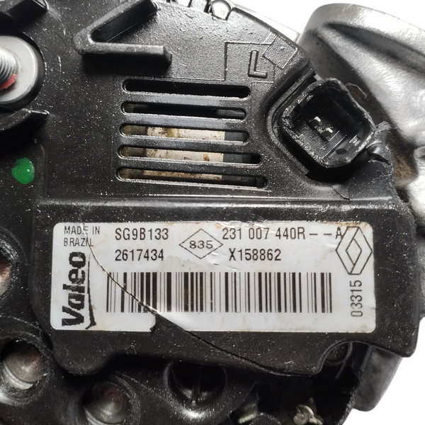 Alternador Renault Sandero/logan 1.0 16v Com Detalhe
