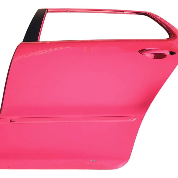 Porta Traseira Lado Esquerdo Fox 2011 Traseira Esquerdo Vermelho