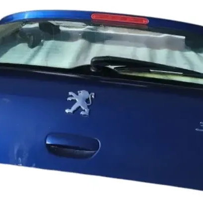 Tampa Traseira Peugeot 307 Hatch 2002  2012 Azul
