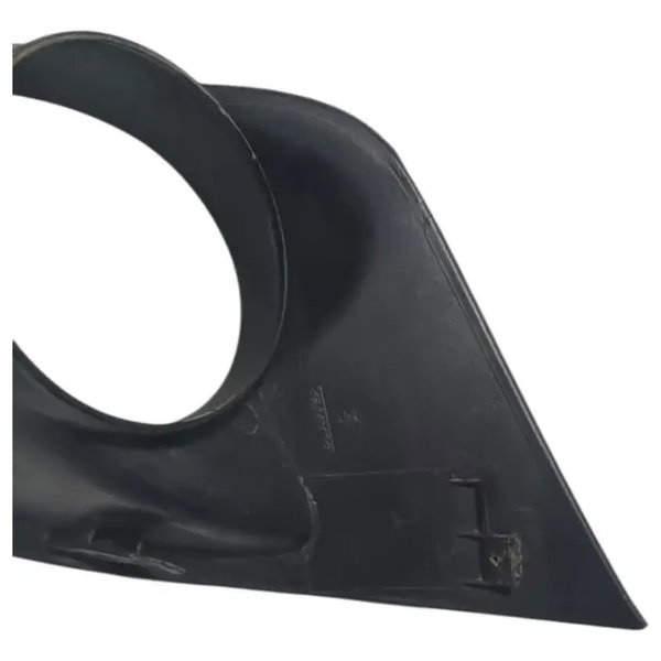 Moldura Farol Milha Esquerdo Ford Fiesta 2011 Preto Esquerdo
