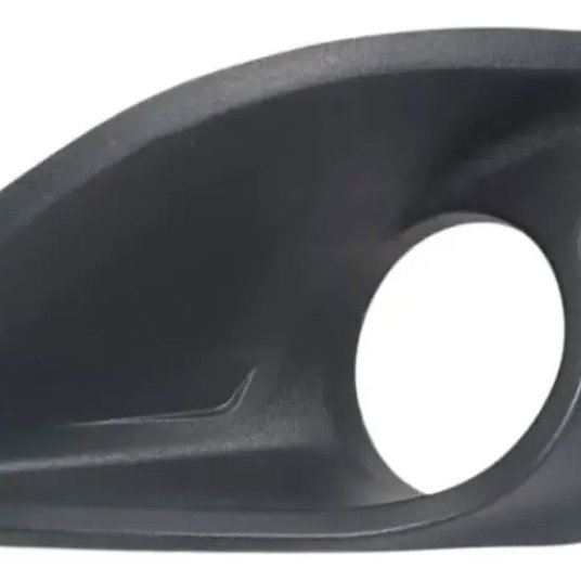 Moldura Farol Milha Esquerdo Ford Fiesta 2011 Preto Esquerdo