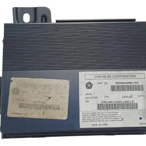 Módulo Amplificador Som Dodge Journey 2014
