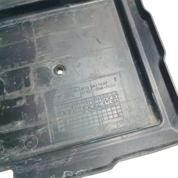 Moldura Suporte Caixa Bateria Honda Civic 2008 Preto