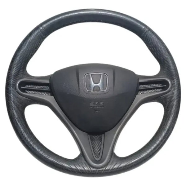 Volante Direção Honda Civic 2008 Preto