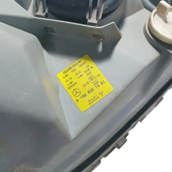 Farol Esquerdo Mercedes Classe A 160 190 1999 2000 A 2003 Esquerdo/motorista