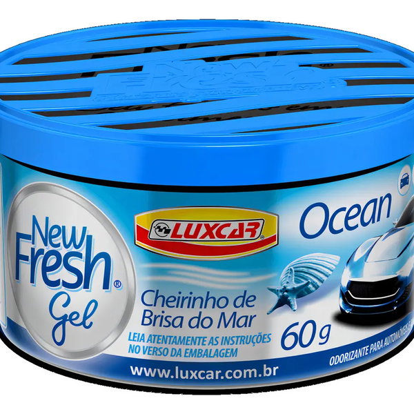 Aromatizante Gel Ocean Luxcar Para Carro E Caminhonete 60ml