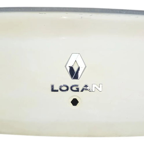 Tampa Traseira Porta Malas Renault Logan 2016 C Detalhes Amarelo