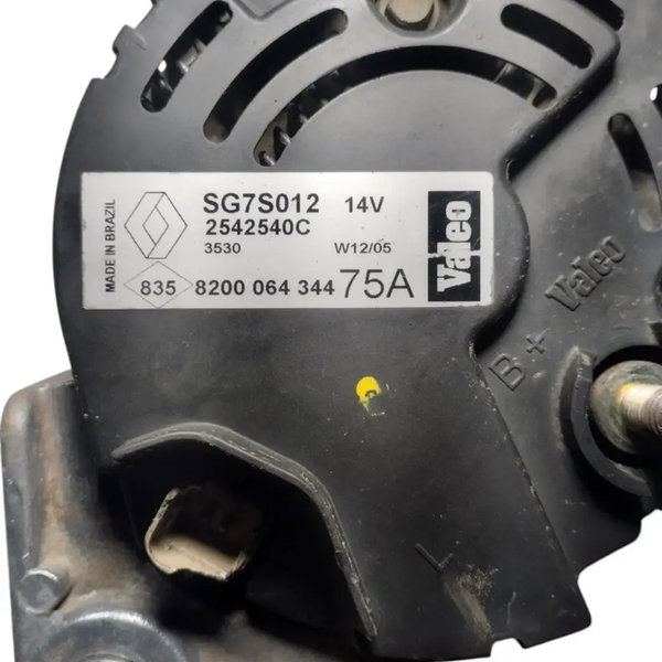Alternador Renault Logan Sandero 1.0 16v 2008/2016