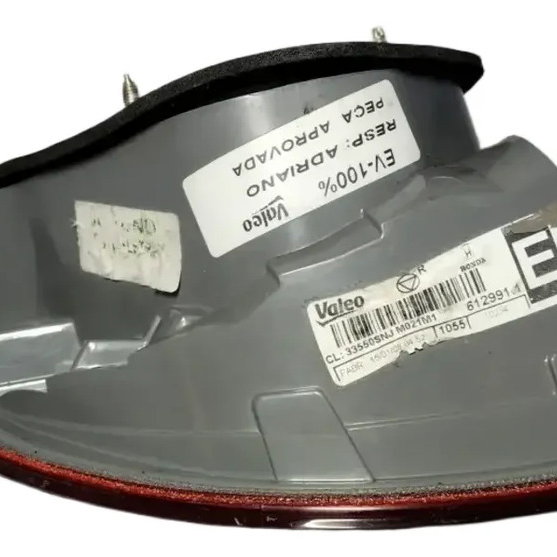 Lanterna Traseira Esquerda Civic 2007 2011 Para Recuperar Esquerdo/motorista Vermelho