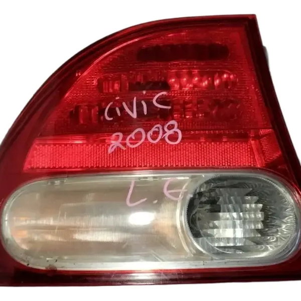 Lanterna Traseira Esquerda Civic 2007 2011 Para Recuperar Esquerdo/motorista Vermelho