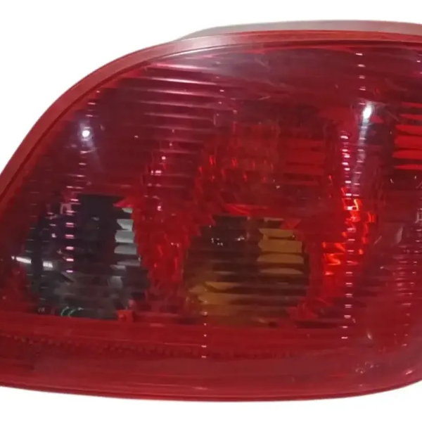 Lanterna Traseira Direita 307 Hatch 2001 A 2006 Com Detalhe Direito/passageiro Vermelho