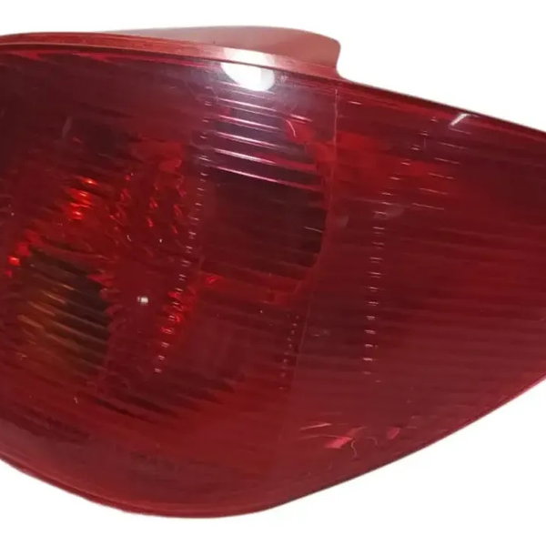Lanterna Traseira Direita 307 Hatch 2001 A 2006 Com Detalhe Direito/passageiro Vermelho