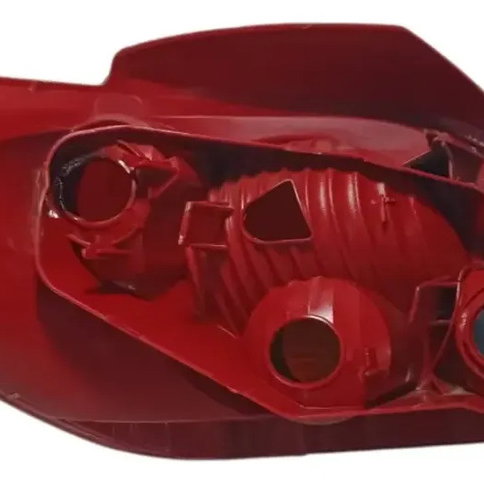 Lanterna Traseira Direita 307 Hatch 2001 A 2006 Com Detalhe Direito/passageiro Vermelho