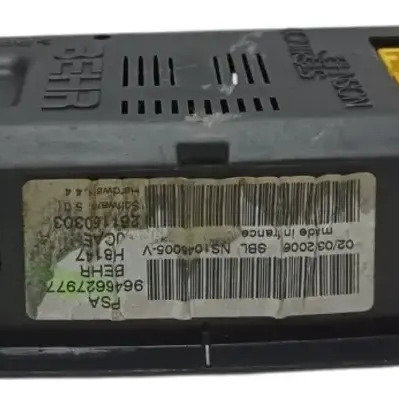 Comando Ar Condicionado Digital Peugeot 307 C4 2006 A 2014
