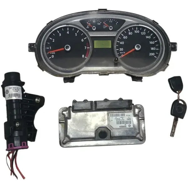Kit Code Módulo Injeção Gol G5 Voyage 1.0 8v 5u0906034