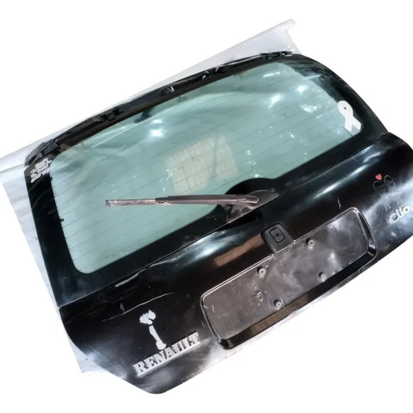 Tampa Traseira Clio Hatch 2000 2001 A 2006 Preto