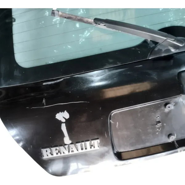 Tampa Traseira Clio Hatch 2000 2001 A 2006 Preto