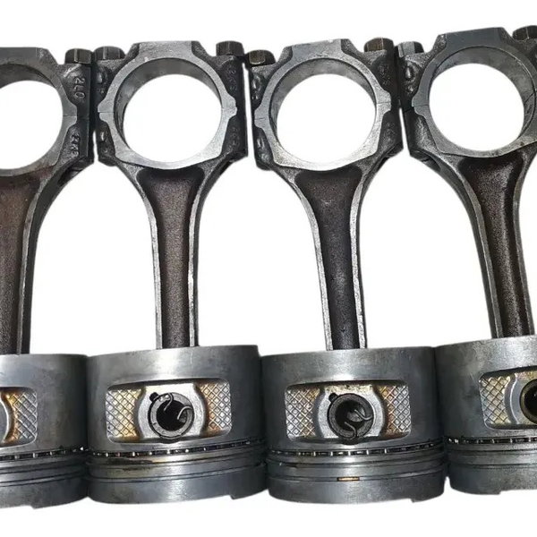 Kit Jogo 4 Pistão Biela Volkswagen Ap 1.6 0,50