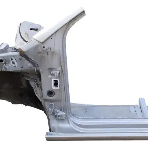 Lateral Com Coluna T Esquerda Volkswagen Polo 2006