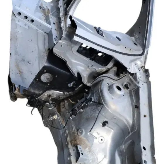 Lateral Com Coluna T Esquerda Volkswagen Polo 2006