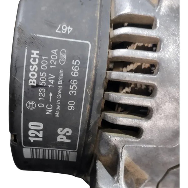 Alternador Gm Vectra 1994 120 Amperes 0123505001