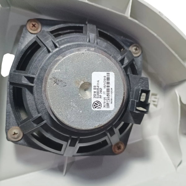 Acabamento Porta Malas Suporte Bagagito Direito Vw Gol G5 Cinza