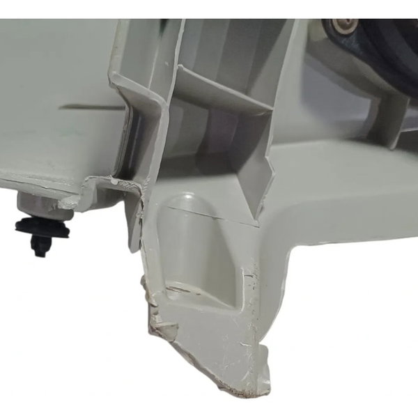 Acabamento Porta Malas Suporte Bagagito Direito Vw Gol G5 Cinza