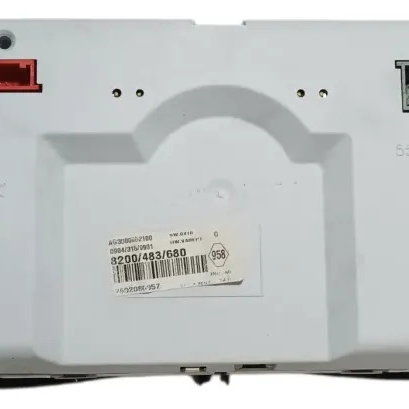 Painel Instrumento Velocímetro Renault Clio 2007 Preto