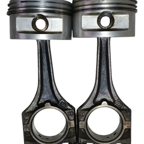 Kit 2 Pistão Biela Gm Astra 2.0 Gasolina 0,50