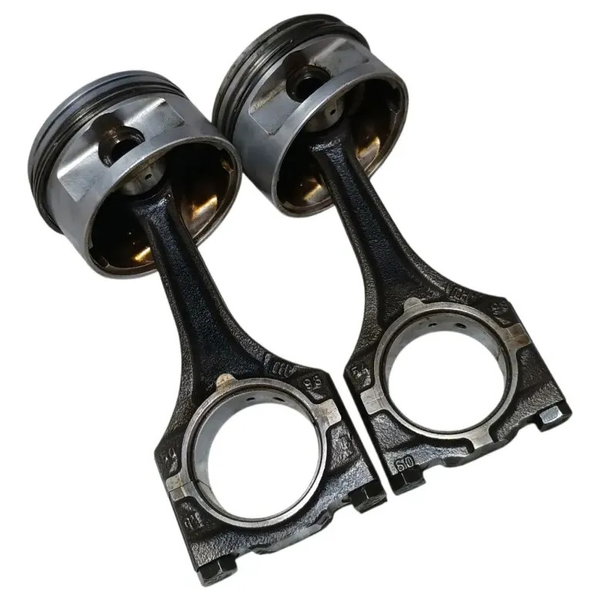 Kit 2 Pistão Biela Gm Astra 2.0 Gasolina 0,50