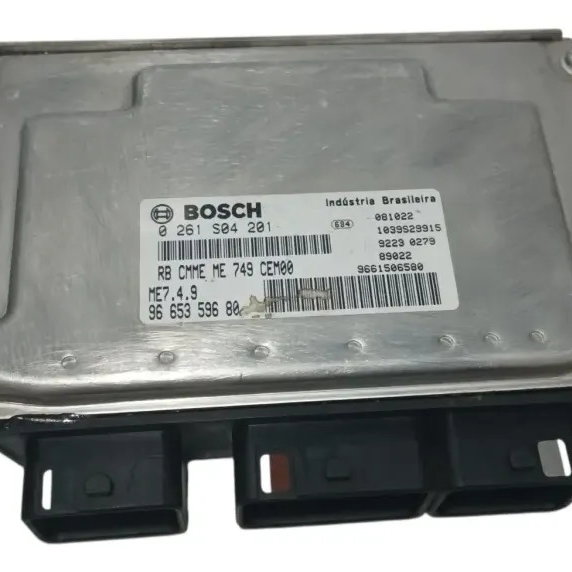 Módulo Injeção Peugeot 207 1.4 Flex Me74.9 Kit