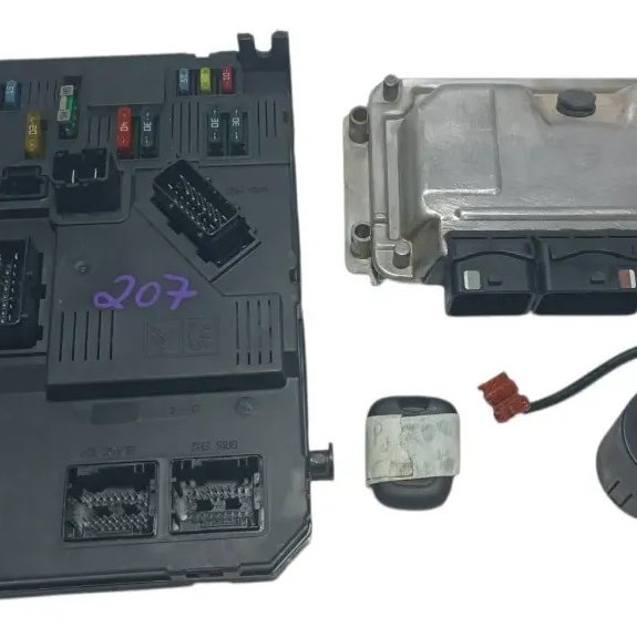 Módulo Injeção Peugeot 207 1.4 Flex Me74.9 Kit