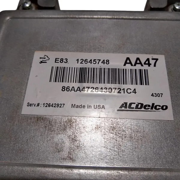 Módulo Injeção Chevrolet Spin 2016 1.8 E8312645748