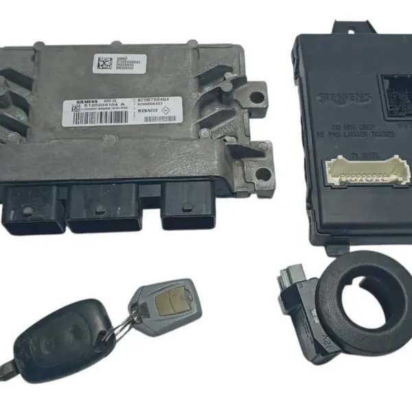 Módulo Injeção Renault Clio 1.0 16v Flex 2007 S120204104 Kit
