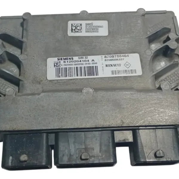Módulo Injeção Renault Clio 1.0 16v Flex 2007 S120204104 Kit