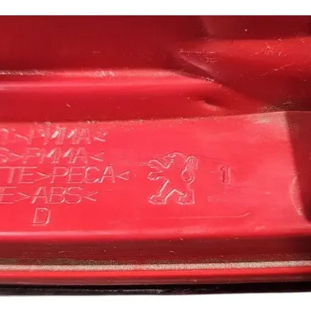 Lanterna Traseira Direita 307 Hatch 2007 A 2012 Com Soquete Direito/passageiro Vermelho
