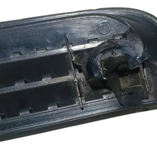 Moldura Paralama Lado Esquerdo Gm Captiva 2008 2012 Detalhes Preto / Cromado