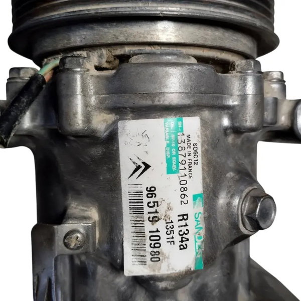 Compressor Ar 208 2008 C3 C4 307 1.5 1.6 2.0 2007/ C/ Sensor