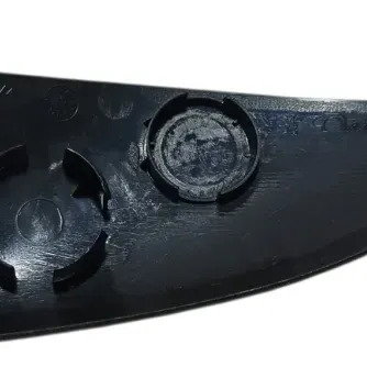 Acabamento Interno Retrovisor Esquerdo Peugeot 307 2002 2012 Preto