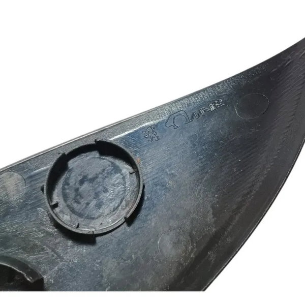 Acabamento Interno Retrovisor Esquerdo Peugeot 307 2002 2012 Preto