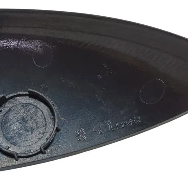Acabamento Interno Retrovisor Direito Peugeot 307 2002 2012 Preto