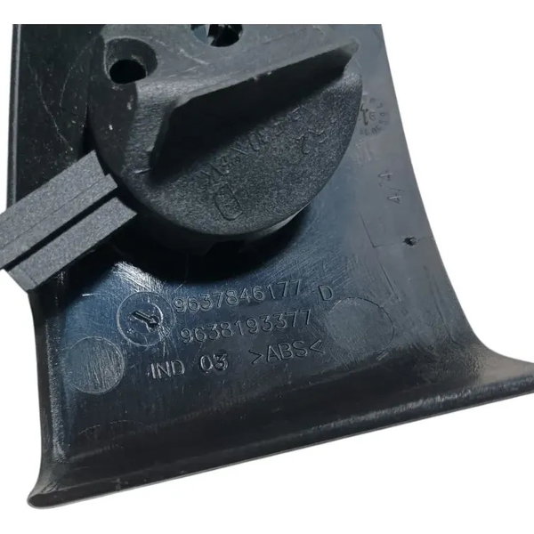 Acabamento Interno Retrovisor Direito Peugeot 307 2002 2012 Preto