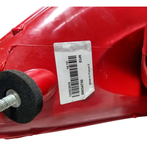 Lanterna Traseira Esquerda Peugeot 307 Hatch 2001 A 2006 Esquerdo/motorista Vermelho
