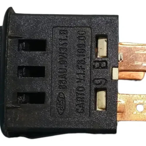 Botão Partida Frio Ford Escort 86/96 86au9w341b Preto