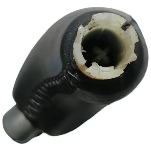 Manopla Alavanca Câmbio Automático Renault Megane 2006 2011 Preto