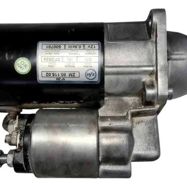 Motor Partida Arranque Palio Uno Fiorin Strada 1.0 Fiasa