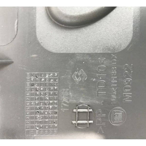 Friso Porta Traseira Direita Fiorino 2021 Original (32730)